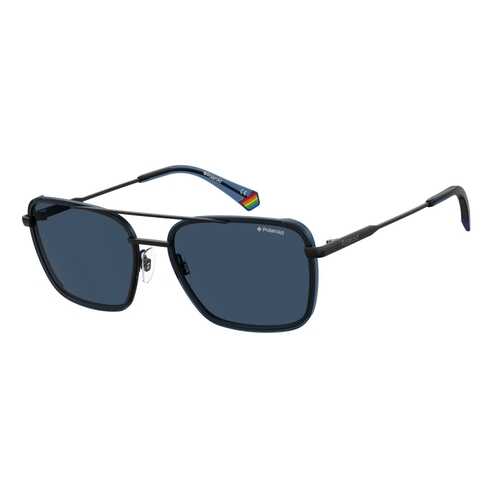 Солнцезащитные очки мужские POLAROID PLD 6115/S синие в Глория Джинс