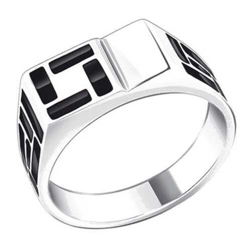 Печатка SOKOLOV из серебра с эмалью 94010426 21 в Глория Джинс