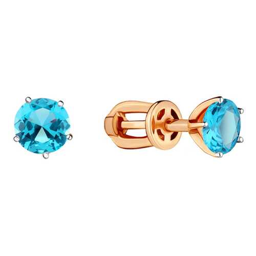 Серьги Aquamarine 4403705.6 в Глория Джинс