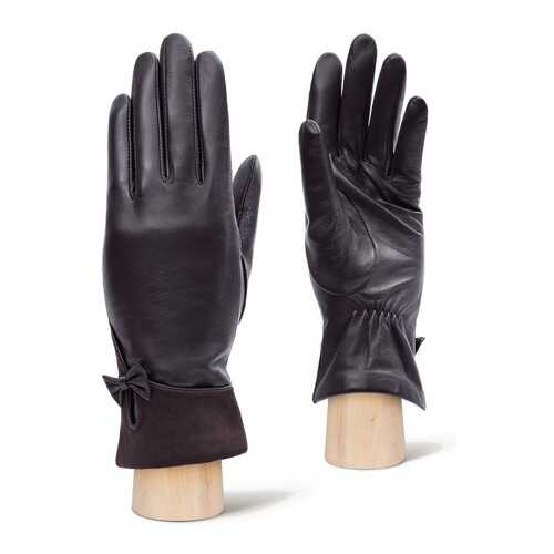 Перчатки женские Labbra LB-0303 коричневые 7 в Глория Джинс