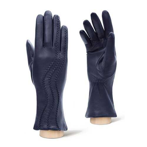 Перчатки женские Labbra LB-0636 синие 6.5 в Глория Джинс