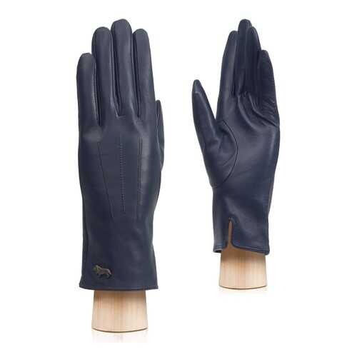 Перчатки женские Labbra LB-4607-1 синие 6.5 в Глория Джинс