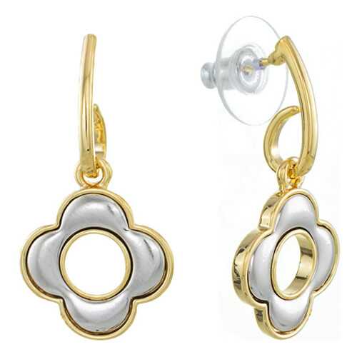 Серьги Corona Style B011E74298 золотисто-серые в Глория Джинс