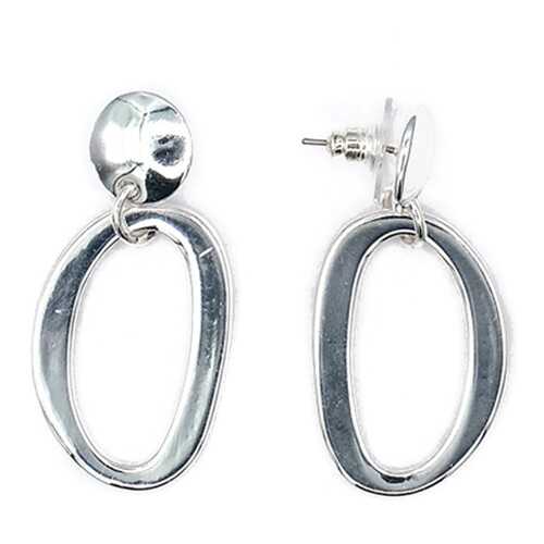 Серьги женские Fiore Luna LE1005 серебристые в Глория Джинс