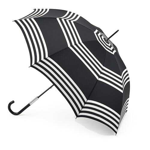Зонт-трость механический Fulton Lulu Guinness Eliza-2 Stripes в Глория Джинс