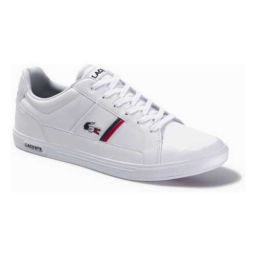 кеды мужские Lacoste EUROPA TRI1 SMA белые 41 RU в Глория Джинс