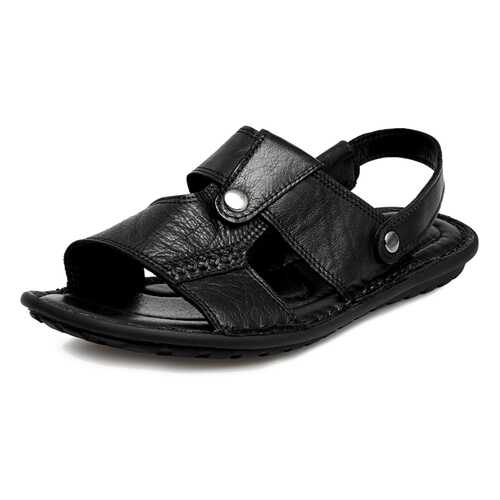 Сандалии мужские Alessio Nesca Comfort 02806230 черные 40 RU в Глория Джинс