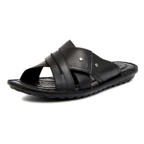 Шлепанцы мужские Alessio Nesca Comfort 710018079 черные 43 RU в Глория Джинс
