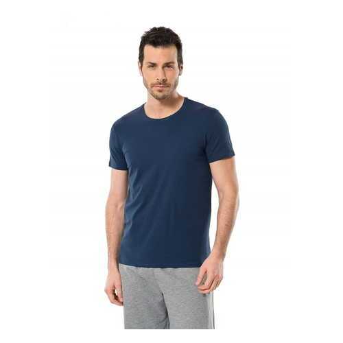 Футболка мужская Cacharel 1331 синяя XXL в Глория Джинс