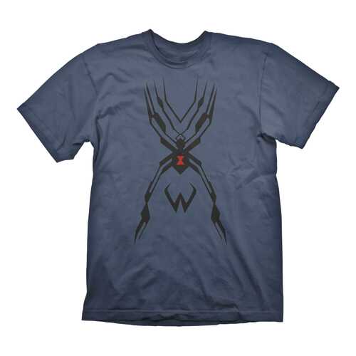 Футболка мужская Gaya Entertainment Overwatch Widowmaker Tattoo серая S в Глория Джинс