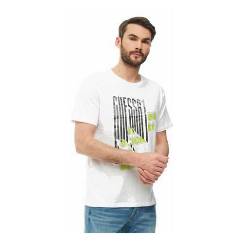 Футболка мужская Guess M01I59-K9H10-TWHT белая XL в Глория Джинс