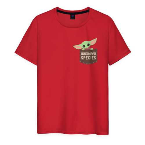Футболка мужская ВсеМайки 2147277 красная XXXL в Глория Джинс