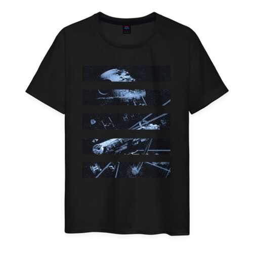 Футболка мужская ВсеМайки Star Wars черная 4XL в Глория Джинс