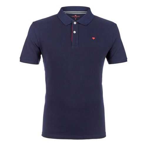 Футболка Поло мужская TOM TAILOR 1016502-10668 синяя XS в Глория Джинс