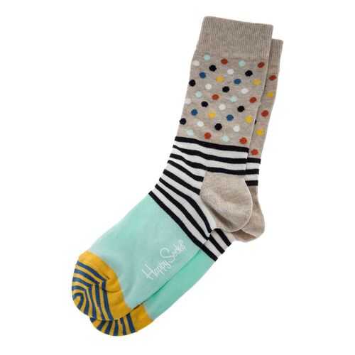 Носки мужские Happy Socks SDO01 3000 бежевые 41-46 EU в Глория Джинс