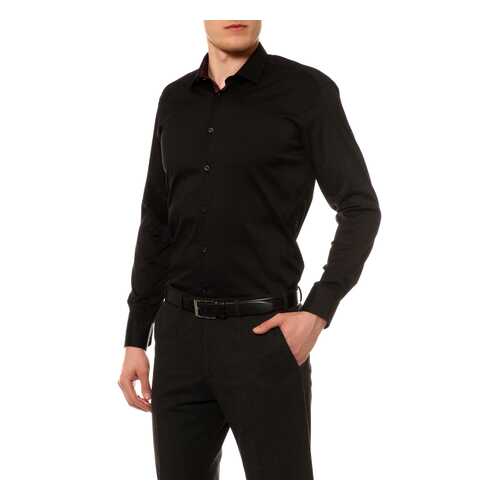 Рубашка мужская BAWER РRZ1-10002-02 черная S в Глория Джинс