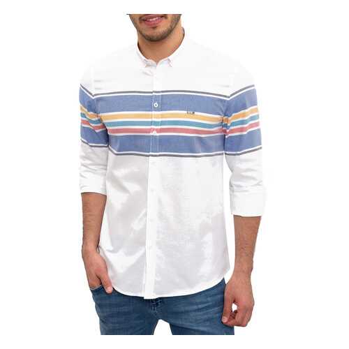 Рубашка мужская U.S. POLO ASSN. G081SZ0040PHOEBE белая L в Глория Джинс