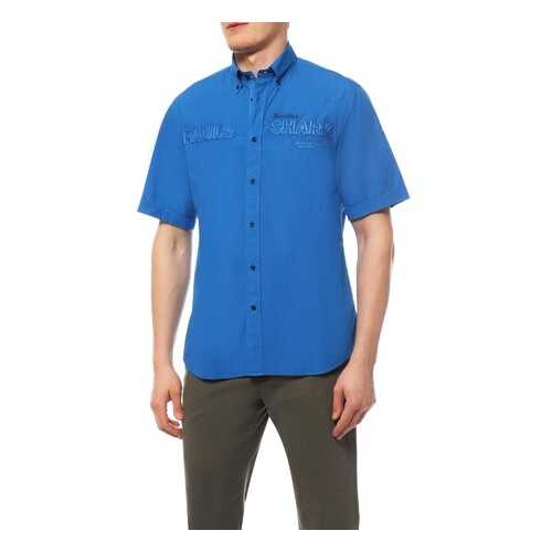Сорочка мужская Paul & Shark P14P1505/338 синяя 40 DE в Глория Джинс