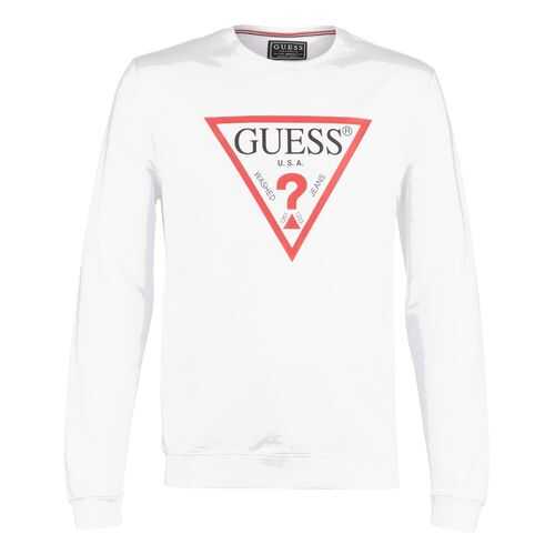 Свитшот мужской Guess M01Q37-K6ZS0 белый L в Глория Джинс