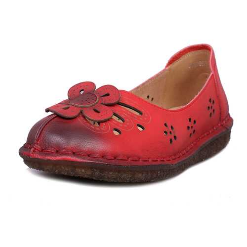 Балетки женские Alessio Nesca Comfort AMG19SS-34 красные 37 RU в Глория Джинс