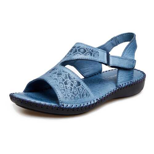 Босоножки женские Alessio Nesca Comfort 019060O0 голубые 39 RU в Глория Джинс