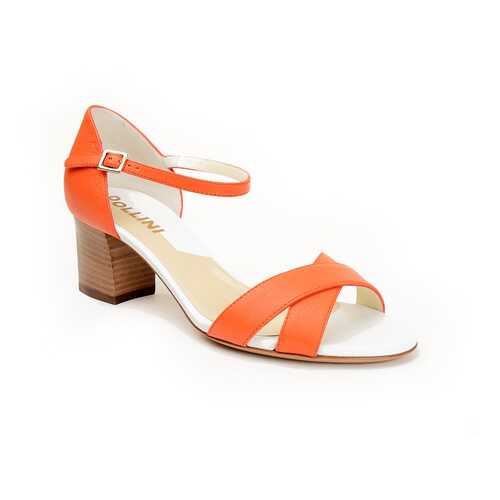Босоножки женские Pollini PA16135C1KPF240A оранжевые 40 RU в Глория Джинс
