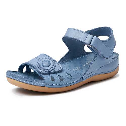 Сандалии женские Alessio Nesca TR-AMR-103 голубые 37 RU в Глория Джинс