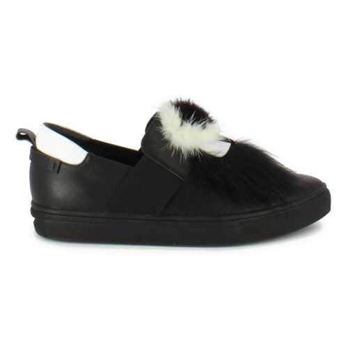 Слипоны женские Just Couture 58356 черные 37 RU в Глория Джинс