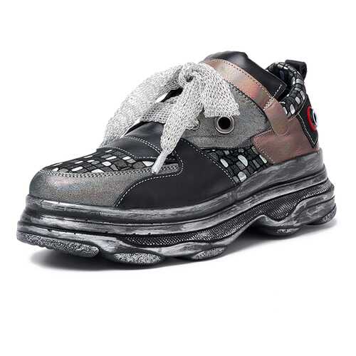 Кроссовки женские Pierre Cardin TR-MN-382-4046 серебристые 40 RU в Глория Джинс