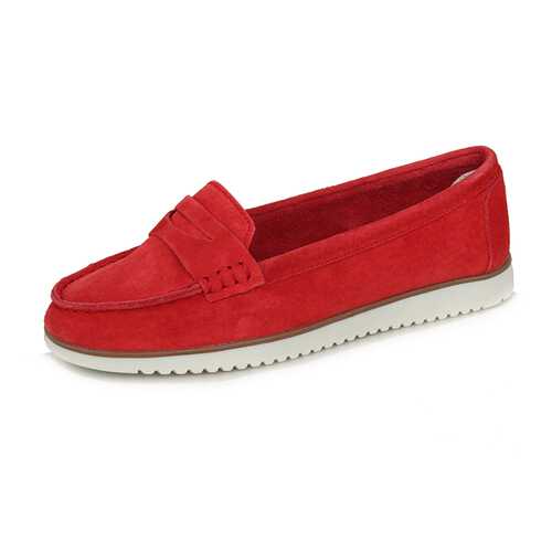 Лоферы женские Alessio Nesca DS20SS-11A красные 37 RU в Глория Джинс