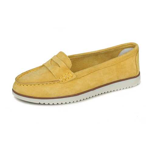 Лоферы женские Alessio Nesca DS20SS-11B желтые 39 RU в Глория Джинс