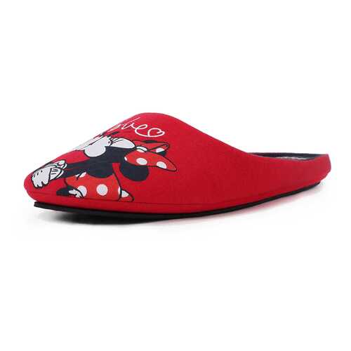 Шлепанцы женские Minnie Mouse 01106270 красные 40 RU в Глория Джинс