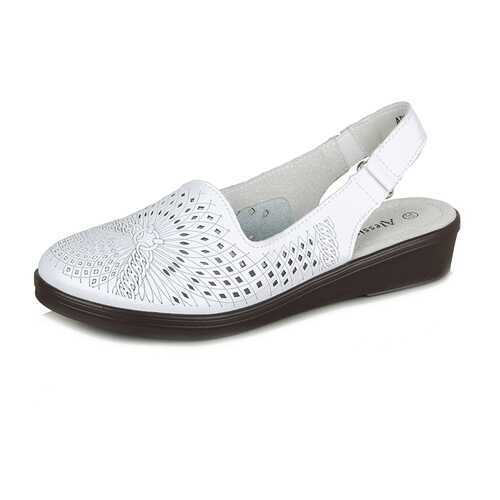 Туфли женские Alessio Nesca ADL20SS-022 белые 38 RU в Глория Джинс