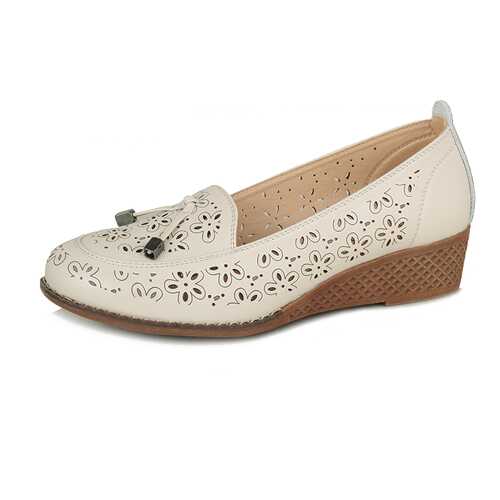 Туфли женские T.Taccardi HTY20SS-7 бежевые 38 RU в Глория Джинс