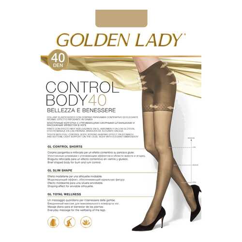 Колготки Golden Lady CONTROL BODY 40, melon, 3/M в Глория Джинс