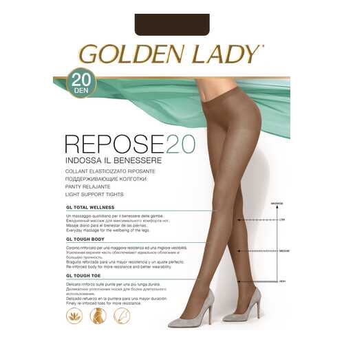 Колготки Golden Lady REPOSE 20, camoscio, 4/L в Глория Джинс