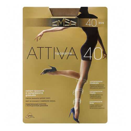 Колготки Omsa ATTIVA 40 / Lola (Темный загар) / 5 (XL) в Глория Джинс