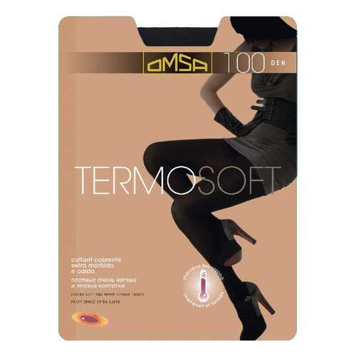 Колготки Omsa TERMOSOFT 100 / Nero (Черный) / 2 (S) в Глория Джинс