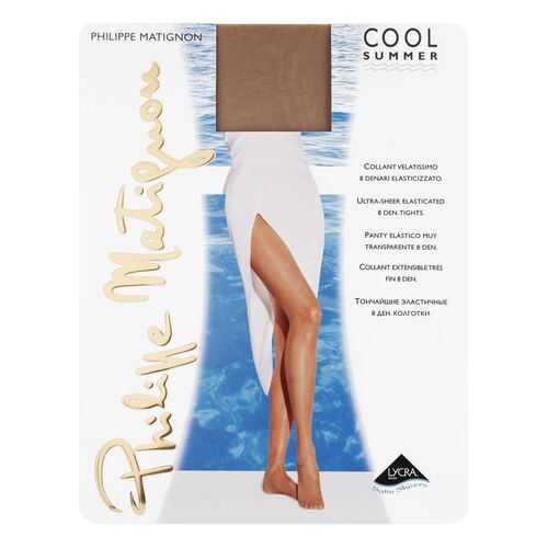 Колготки Philippe Matignon COOL SUMMER 8 / The (Чай) / 3 (M) в Глория Джинс