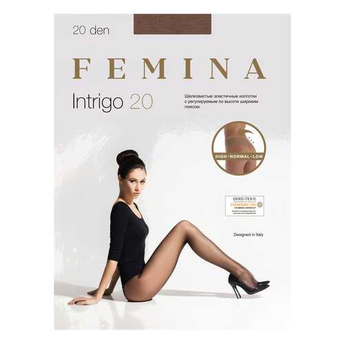 Колготки женские FEMINA INTRIGO 20 легкий загар 4 (L) в Глория Джинс
