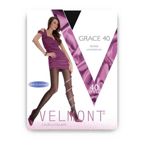 Колготки женские VELMONT VN GRACE 40 черные 2 в Глория Джинс