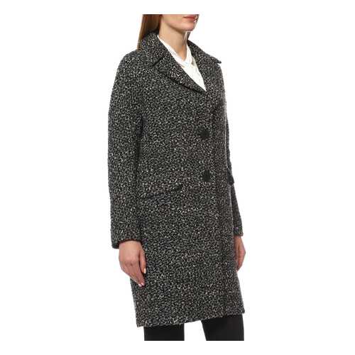 Пальто женское Disetta H2184/390 черное 44 IT в Глория Джинс