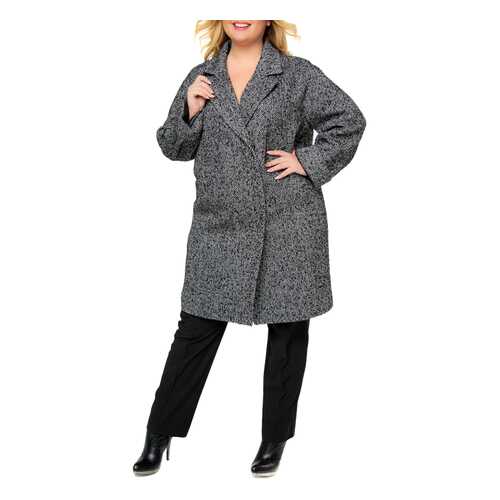Пальто женское KR 7716/1 черное 54 RU в Глория Джинс