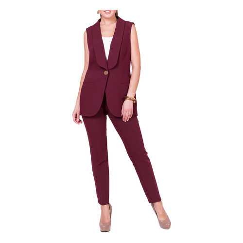 Брюки женские Argent LALPS8032 фиолетовые 50 RU в Глория Джинс