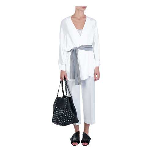 Брюки женские Pinko 83088 белые 40 IT в Глория Джинс