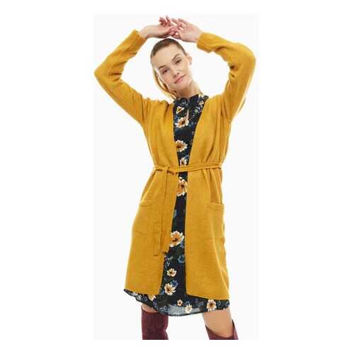 Кардиган женский MORE & MORE 91091205 0185 желтый 36 DE в Глория Джинс