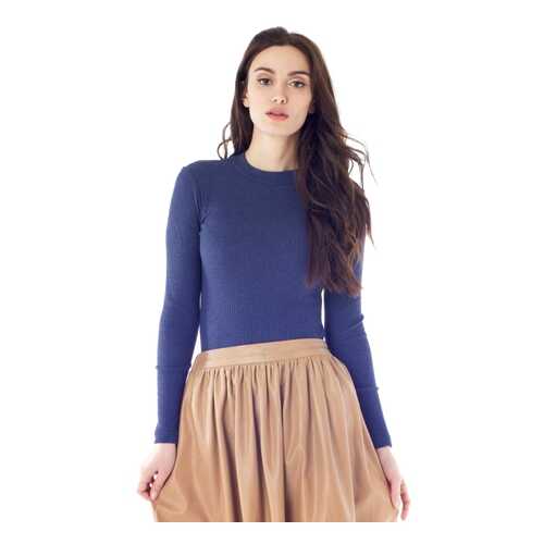 Водолазка женская FREESPIRIT Simple синяя M в Глория Джинс