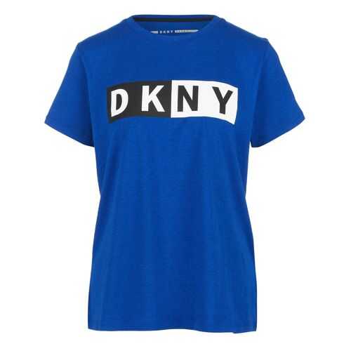 Футболка женская DKNY DP9T5894 синяя S в Глория Джинс