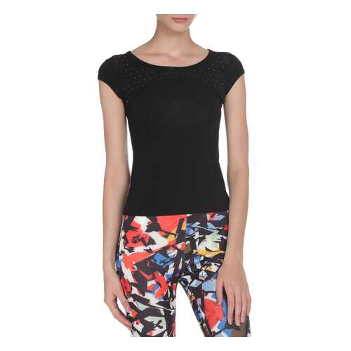 Футболка женская PATRIZIA PEPE BEACHWEAR G86057352 черная L в Глория Джинс
