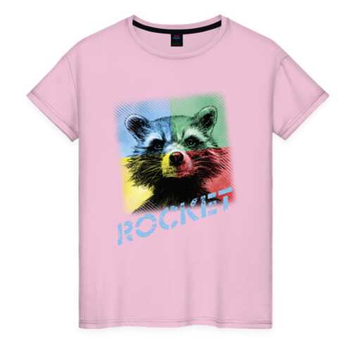 Футболка женская ВсеМайки 2166483 розовая XL в Глория Джинс